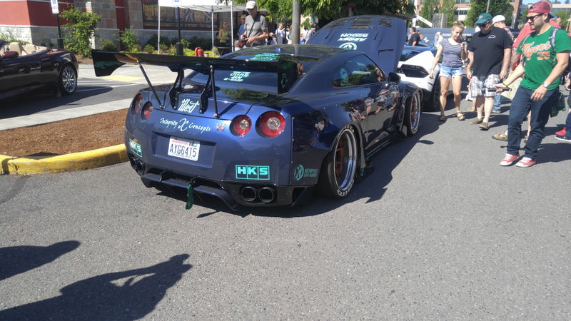 Trunk mounted wing... Huh. I’m starting to think this might just be a show car. Maybe.